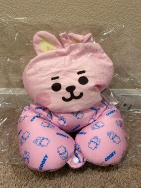 BT21 Baby Cooky Reversible Neck Pillow
